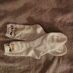 Wedding day socks bnwot